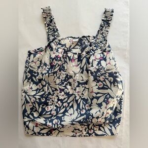 New Gap Factory Printed Floral Fun Tank Top Size XL new with out tags